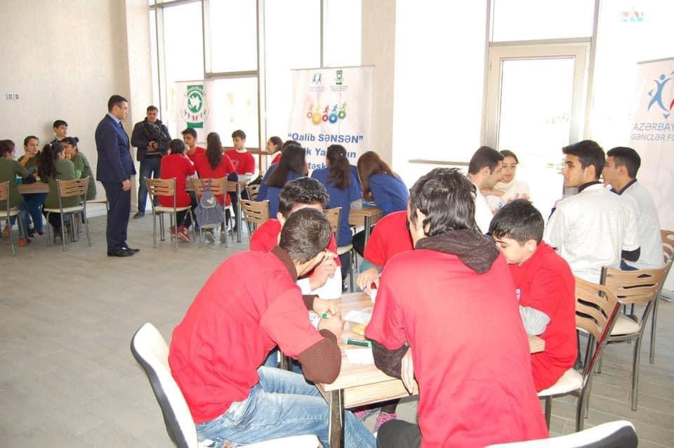 “Qalib SƏNSƏN!” layihəsinin icrasını Ucar rayonunda baş tutub