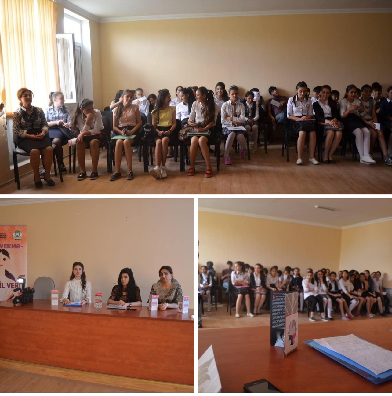 “Cehiz vermə -təhsil ver!” layihəsi çərçivəsində növbəti tədbir keçirilib