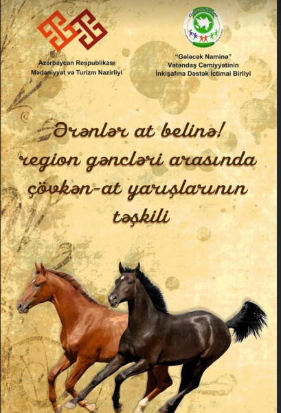 “Ərənlər at belinə! region gəncləri arasında çövkən-at yarışlarının təşkili”  layihəsinin açılış mərasimi keçirilib