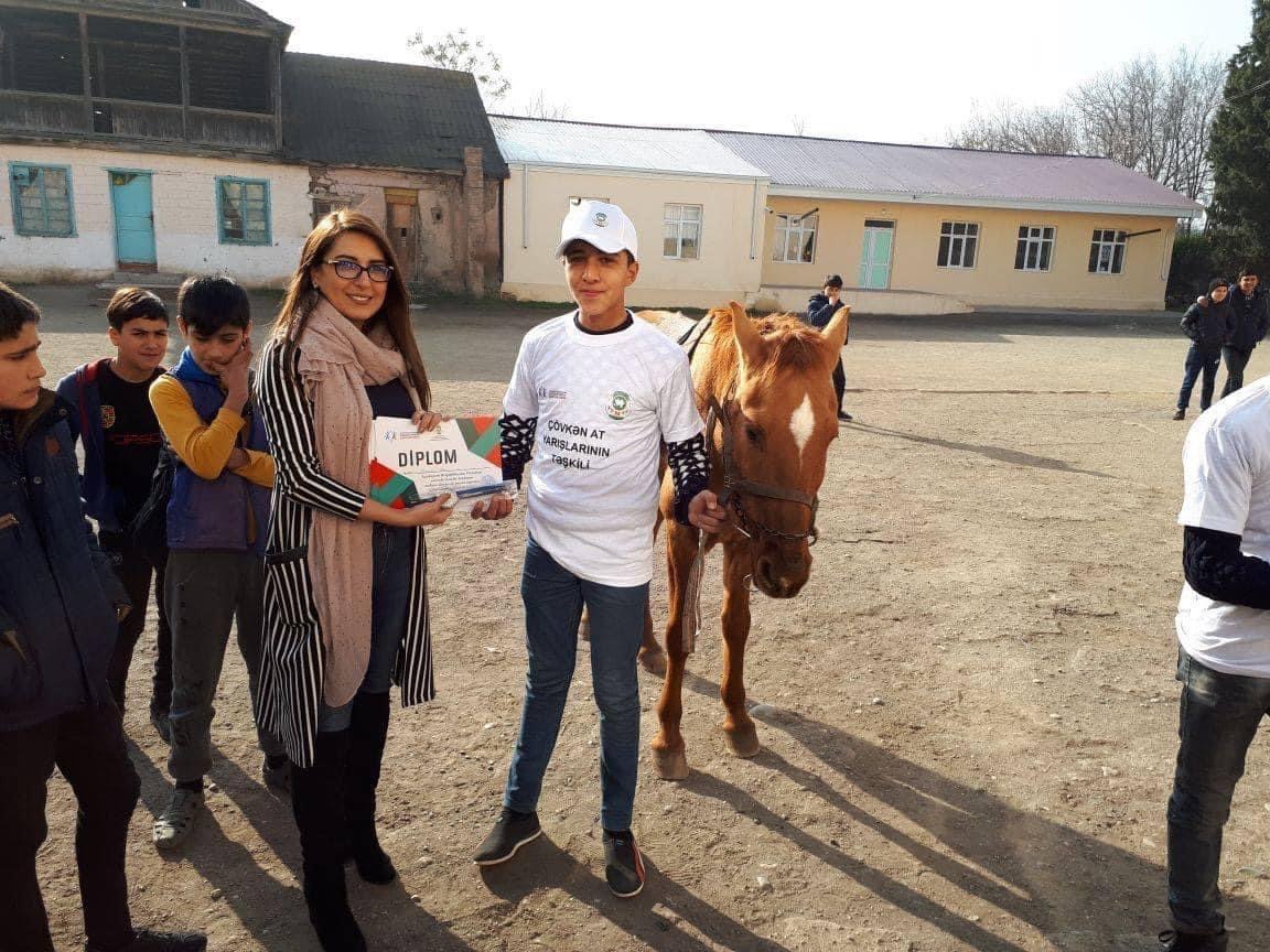 Layihə çərçivəsində “İdeal atçılıq” klubu yaradılıb